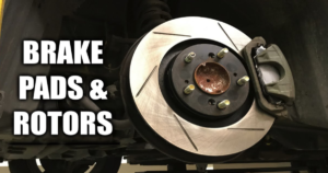 rotor and brake pad
